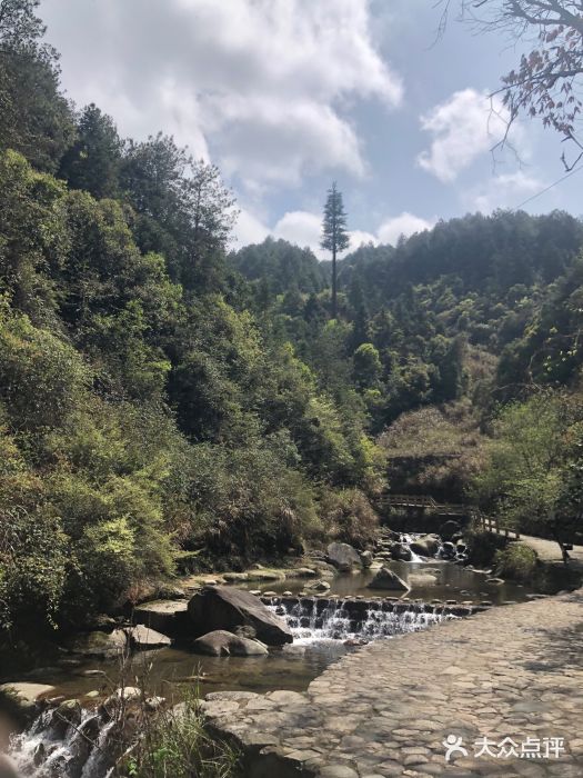 篁岭石门峡图片