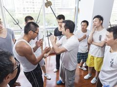黄淳梁之子黄匡中师傅来京交流-咏春拳学总会·一拳咏春(双井店)