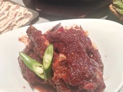 -草家酱蟹炭火烤肉店(珲春南路一店)