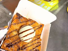 香草冰淇淋厚吐司-阿信厚吐司(曾厝垵店)