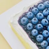 全是蓝莓！这款蛋糕的名字是Blue