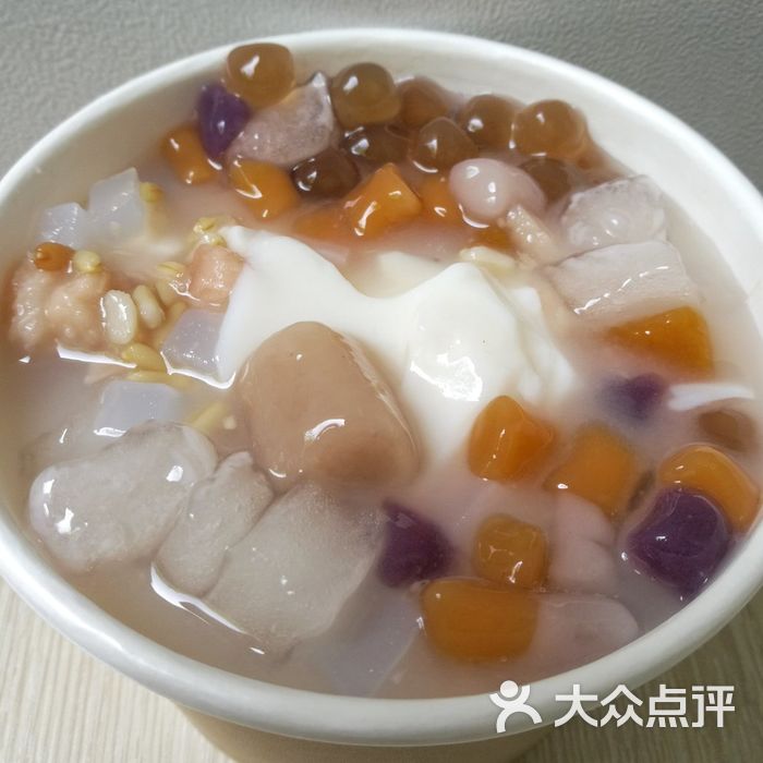 悸动烧仙草双皮奶芋圆一号图片-北京甜品饮品-大众点评网