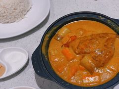 咖喱海鲜饭-香港新发烧腊茶餐厅(书城店)