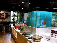 自助取餐区-瑞伯克牛排自助餐厅天一广场店