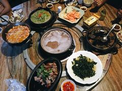 百豆椰子炖猪蹄汤-农厨好味·温泉鹅·农家菜