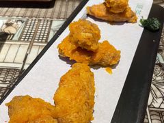 蛋黄鸡翅-绿茶餐厅(松江万达店)