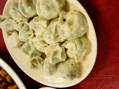 经典素三鲜-大眼锅贴水饺(河东店)