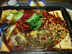 -探鱼·鲜青椒爽麻烤鱼(中天广场店)