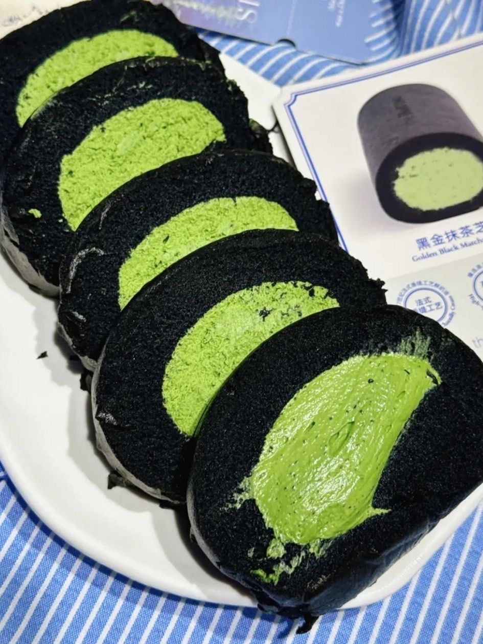 黑金抹茶瑞士卷