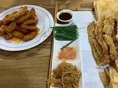 糖醋里脊-闻道食府烙饼卷带鱼(原车耳营店原大觉寺店)