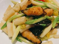 羊肚菌酿虾滑炒藕尖-榕意·川味之美(深业上城店)