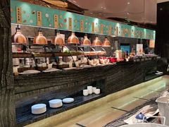 自助取餐区-北京希尔顿逸林酒店-逸轩西餐厅-自助餐厅