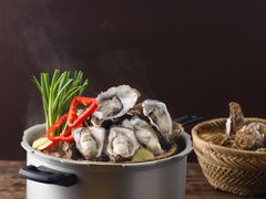 高压锅生蚝-蚝魁竹笼蒸生蚝 余杭店