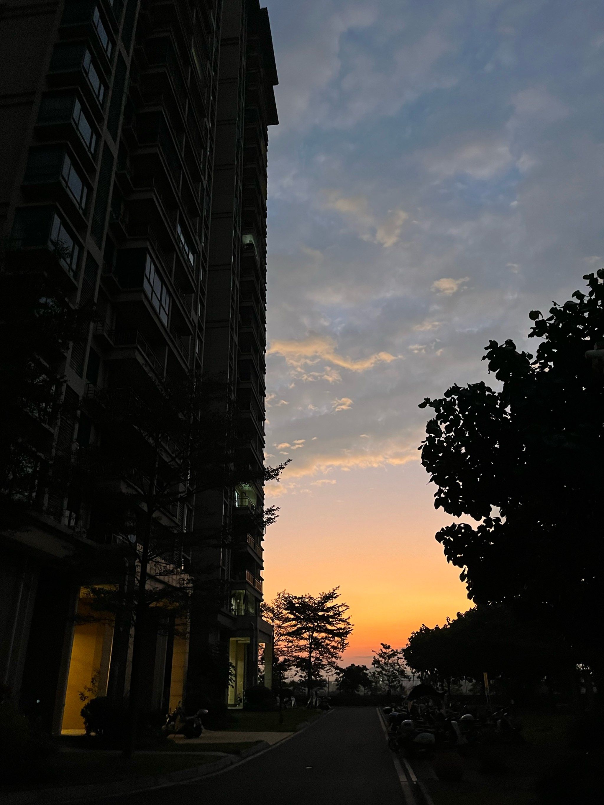 好美的凌晨日出