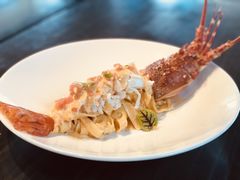龙虾意面-蔚蓝阁餐厅·Brunch·牛排·威士忌·红酒