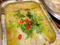 锡纸娃娃菜-313羊庄铁锅烀羊肉(望京店)