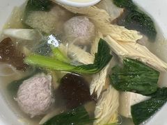 生汆丸子汤-子午路张记肉夹馍(翠华路店)
