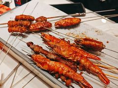 -宝记烧烤·碳锅羊肉·羊蝎子火锅·夜食社(文体路创始店)