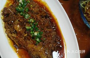 Dry-Braised Large Mandarin Fish