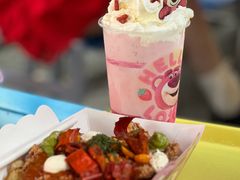 大熊草莓风味冰沙-Lotso Lunch Box 草莓熊餐盒