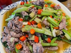 小炒牛肉-阿婉贵州苗家酸汤鱼(梅林店)
