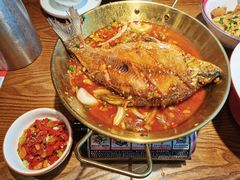 鲜辣武昌鱼（吃辣必点）-恰饭·老长沙市井菜(天河客运站店)