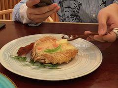 红毛蟹壳蒸蛋-蟹田居·活蟹料理(东城店)