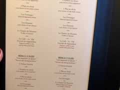菜单-LA TABLE de Joël Robuchon Restaurant