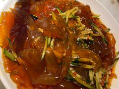 凉拌拉皮-日丰园海肠水饺·老字号大连海鲜(和平广场店)