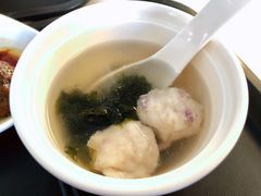 紫菜鱼丸汤-百事佳烧鸭牛腩(上海虹桥站店)