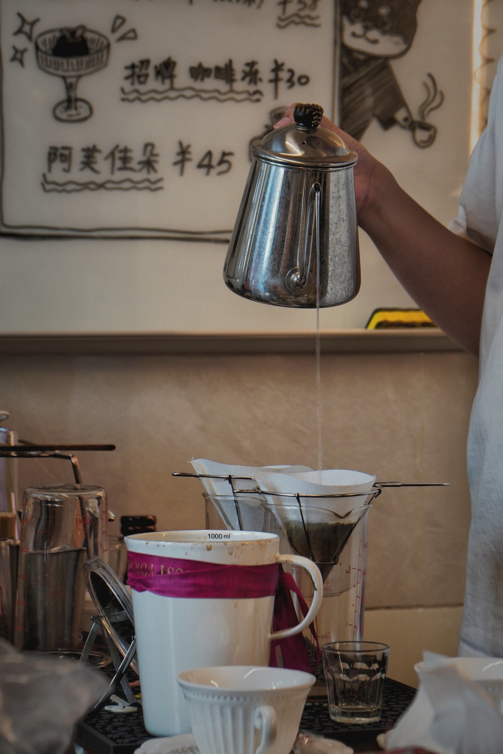 在普陀也喝到松屋式手冲咖啡|赤暇