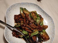 招牌猪肝炒菜梗-菲乐餐厅(三十年经营·湖滨路店)