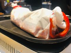 蒜香纸包江团烤鱼-红辣椒·川菜·火锅(张杨路店)