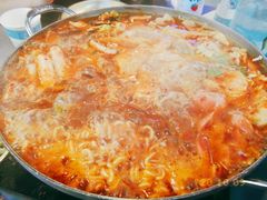 芝士肥牛年糕火锅-Meet Sun韩式大排档(五一广场7MALL店)