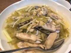 雪菜汁蛏子-宁波柏悦酒店·钱湖渔港