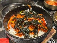 五花肉石锅拌饭-金一味烤肉餐厅(新首尔旗舰店)