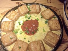 徽州毛豆腐-大傻徽菜园·中国徽菜大师(老街店)