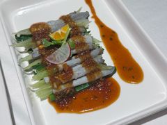 秋葵拌沙虫-黑明餐厅(白鹭洲店)