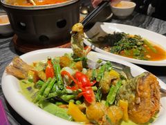 泰式炸鲈鱼配青咖喱汁-Thai Alley泰爱里(二沙岛店)