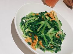 鸡毛菜炒腐衣-玫瑰厅上海菜(兴国路店)