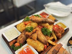 超大份英式炸鸡篮-十二小节BAR·COFFEE·ACE&CLUB·火车咖啡厅(751店)