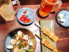 明太子烤鸡肉串-子女居酒屋 粥品•串烧•海鲜•手作(北投店)