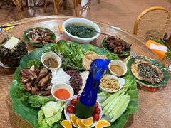 -沐毫傣泐云南菜孔雀宴•手抓饭傣味烧烤(曼听店)