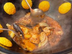 玉米饼子-王老六铁锅炖鱼(圣亚海洋店)