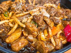羊肉炕锅-夏都地标马一刀烤肉美食城