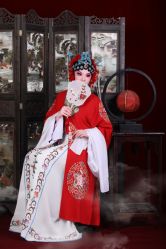 -后宫·古装汉服京剧儿童亲子全家福摄影