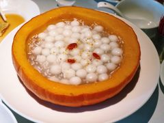 南瓜酒酿小圆子-玫瑰厅上海菜(兴国路店)