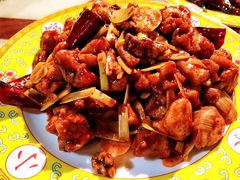 桃仁剔炒鸡-那家小馆•北京菜•烤鸭(中关村店)