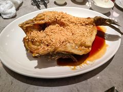 金蒜豉油糖笋壳鱼-广州文华东方酒店·江-由辉师傅主理