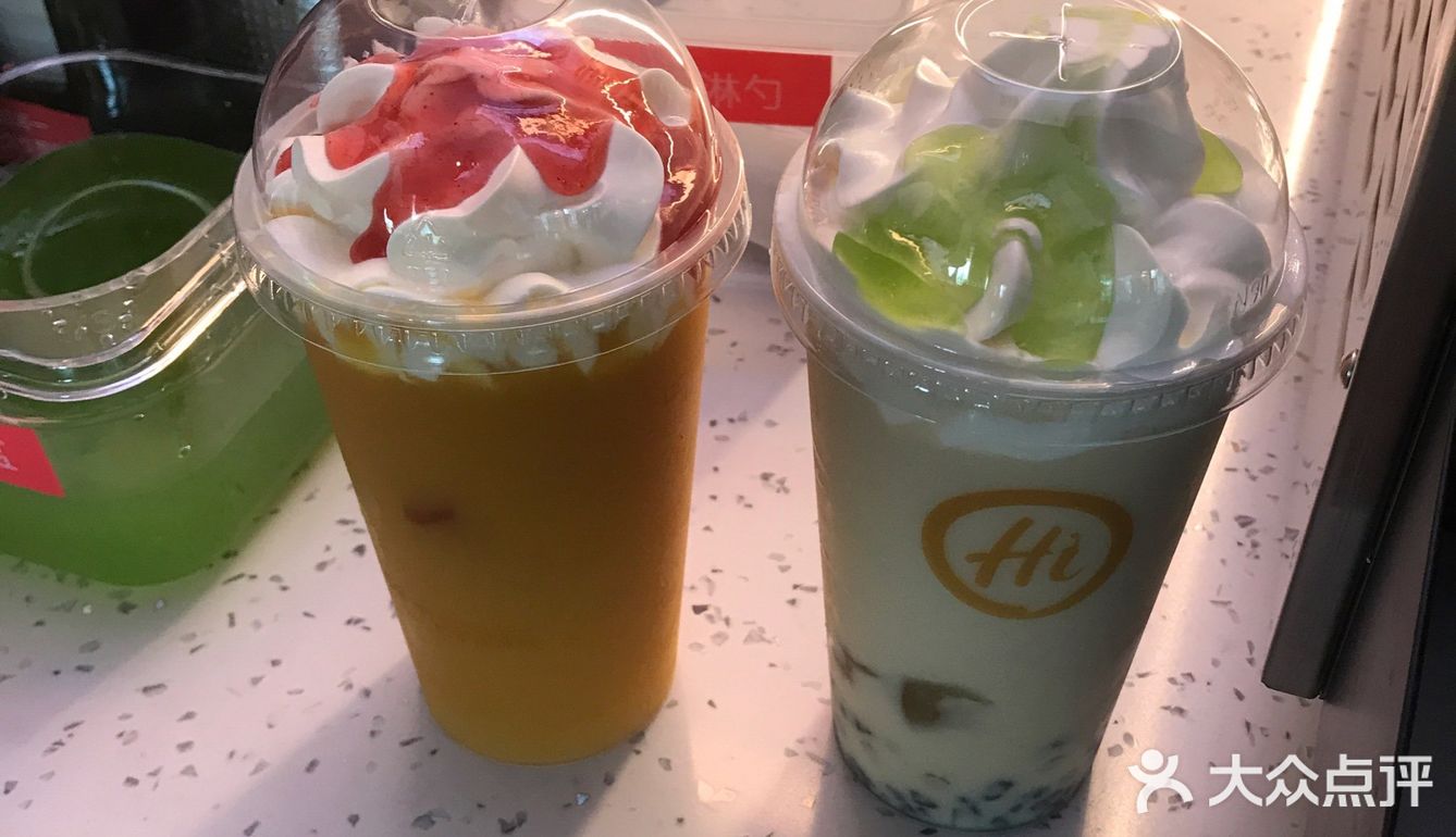 海底捞大悦春风里自助奶茶